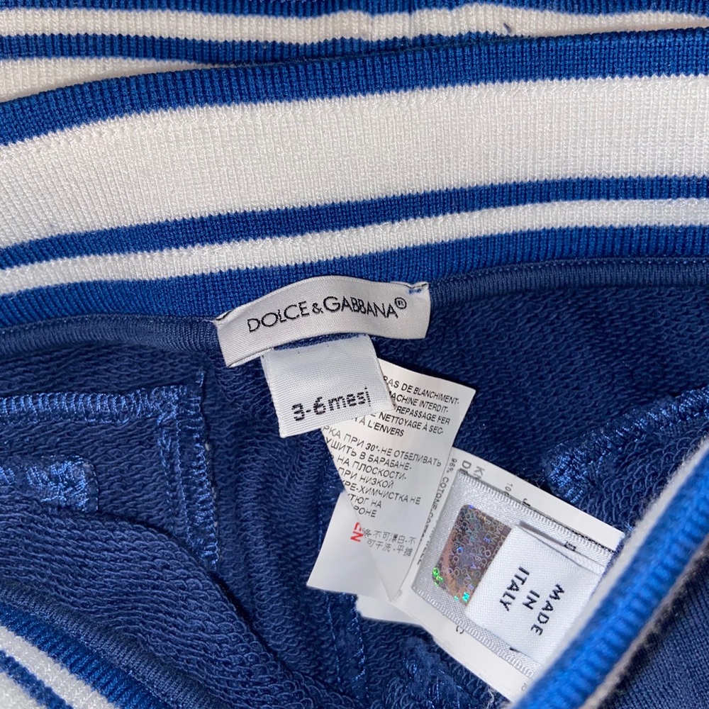 Dolce & gabbana baby boy sweatsuit